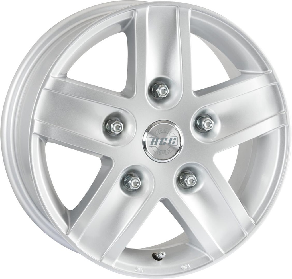 ACC T VAN SILVER 6x16 5/160 ET45 CB65.1