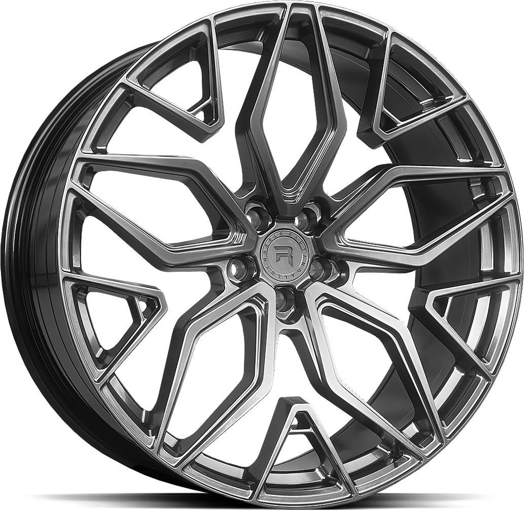 R-SERIES R17 HYPER BLACK 10.5x21 5/112 ET40 CB66.6