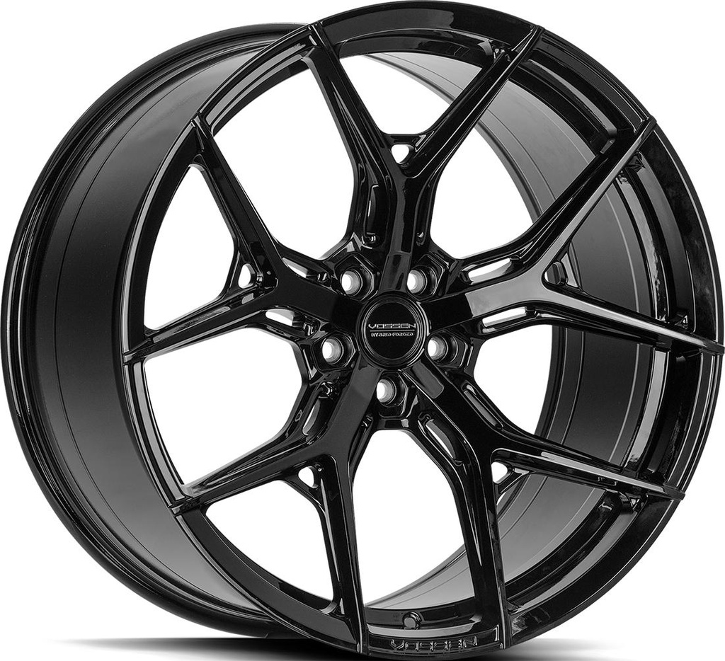 VOSSEN HF5 GLOSS BLACK 9.5x21 5/130 ET53 CB71.6