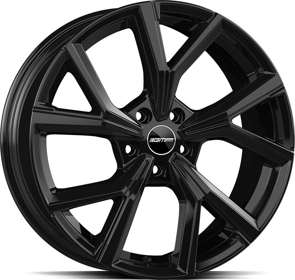 GMP MENTOR GLOSSY BLACK 8x19 5/108 ET45 CB73.1