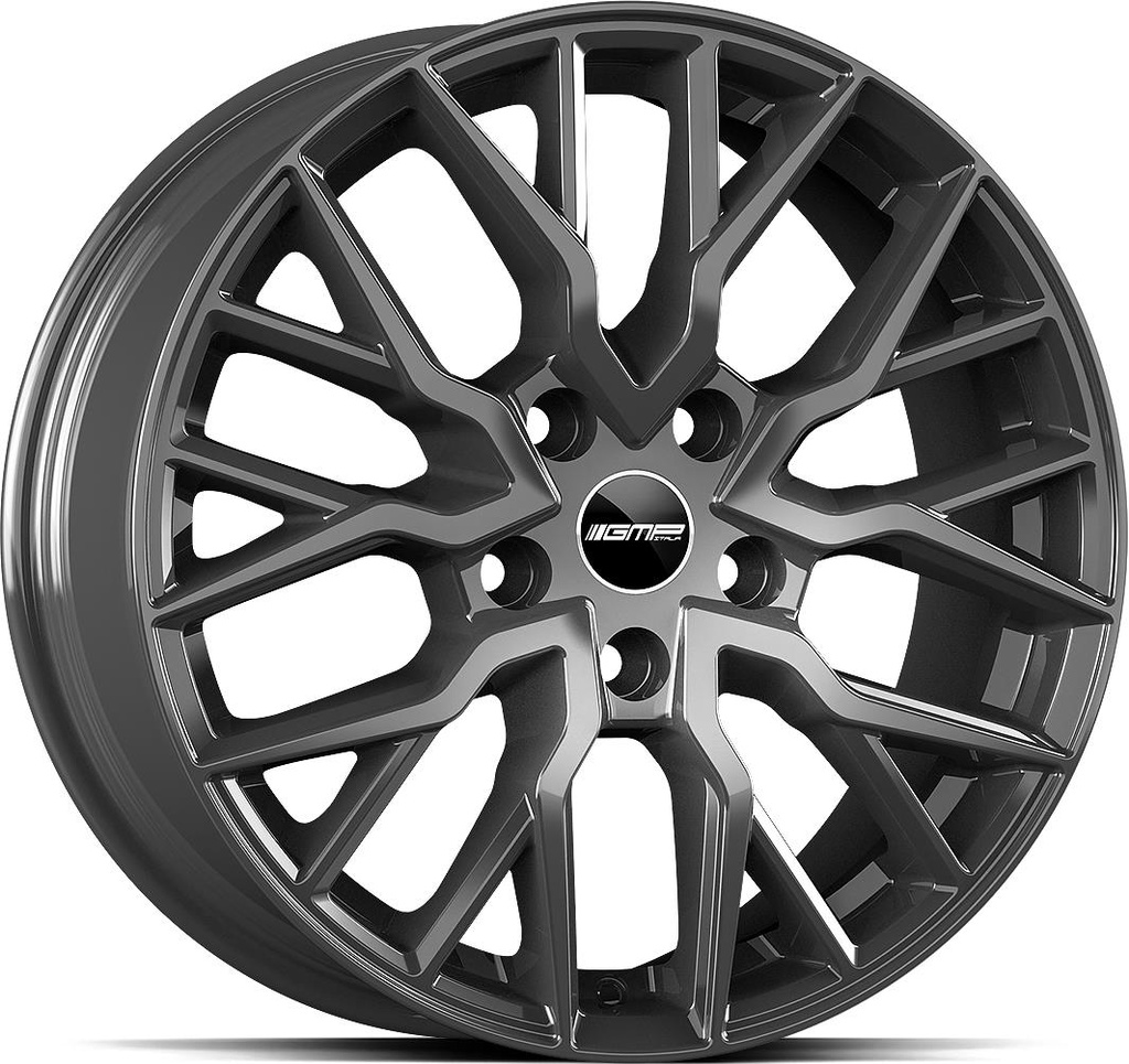 GMP BOOSTER GLOSSY ANTHRACITE 8x18 6/120 ET45 CB74.6