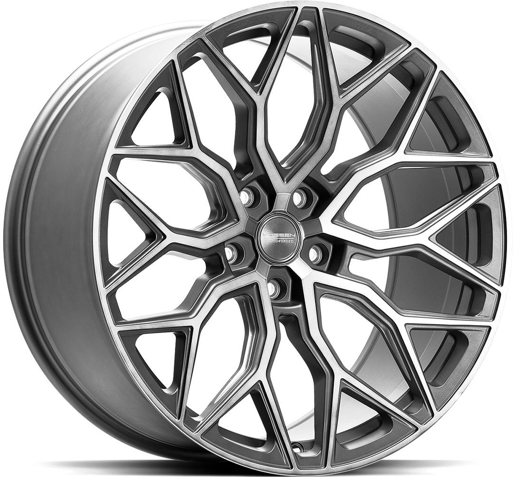VOSSEN HF2 TINTED MATT GUN METAL 10.5x20 5/112 ET36 CB66.6