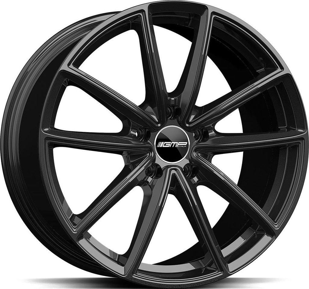 GMP TITAN GLOSS BLACK 9.5x21 5/130 ET46 CB71.6