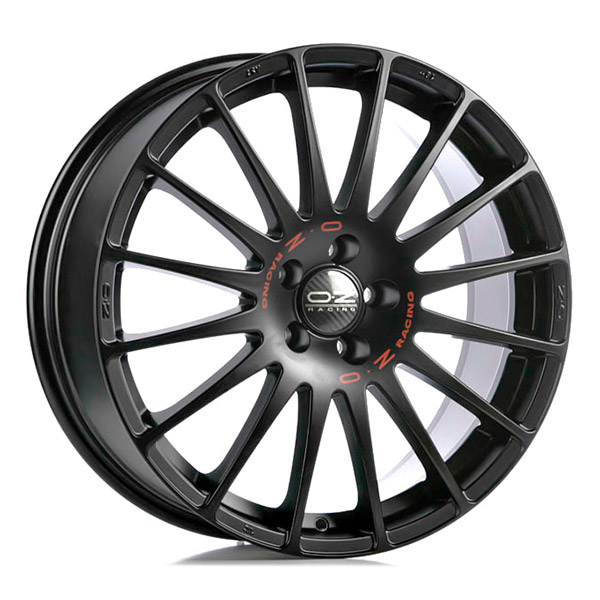 OZ SUPERTURISMO BLACK 7.5x17 5/112 ET50 CB75.1