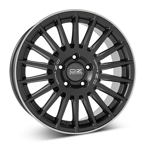 OZ RALLY DESERT M.BLK/POL LIP 8x18 5/112 ET45 CB79.1