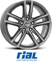 RIAL X10 METAL GREY 8x18 5/120 ET34 CB72.6