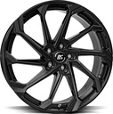 BROCK RC36 SHINY BLACK 8x20 5/112 ET47 CB57.1